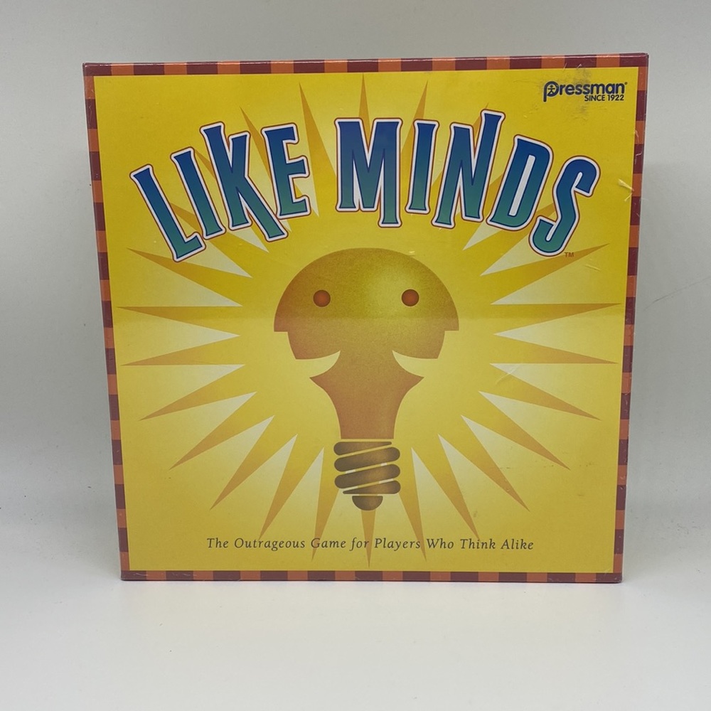 Like‎ Minds Game by Pressman NWT